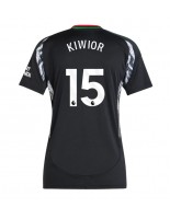 Arsenal Jakub Kiwior #15 Venkovní Dres pro Dámské 2024-25 Krátký Rukáv